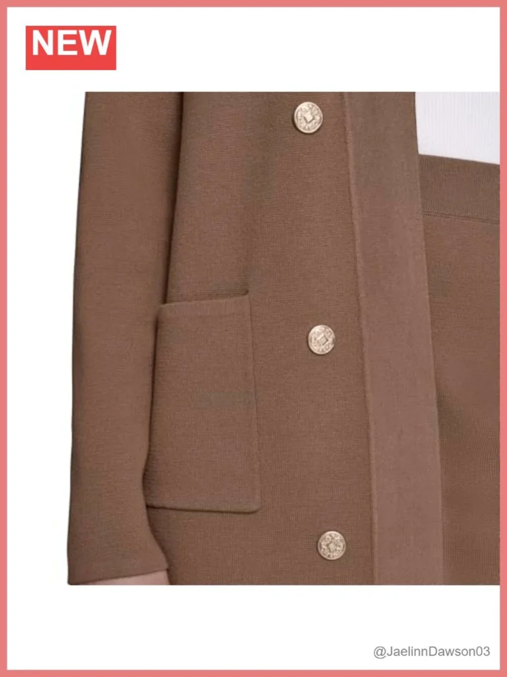 Long Sleeve Button Cardigan Sweater with Pockets